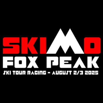 Skimo Black Tee  Design