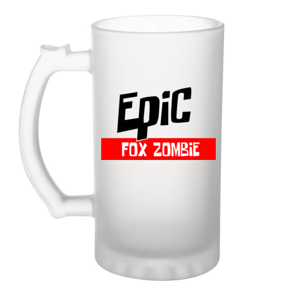 Fox Zombie Beer Mug Thumbnail