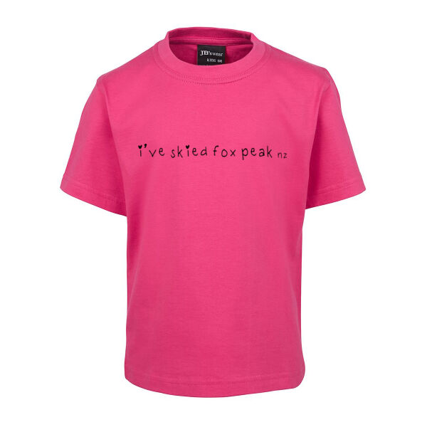 Kids I've skied Fox Peak Tee Thumbnail