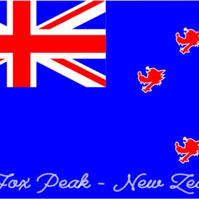 Fox Flag White  Thumbnail